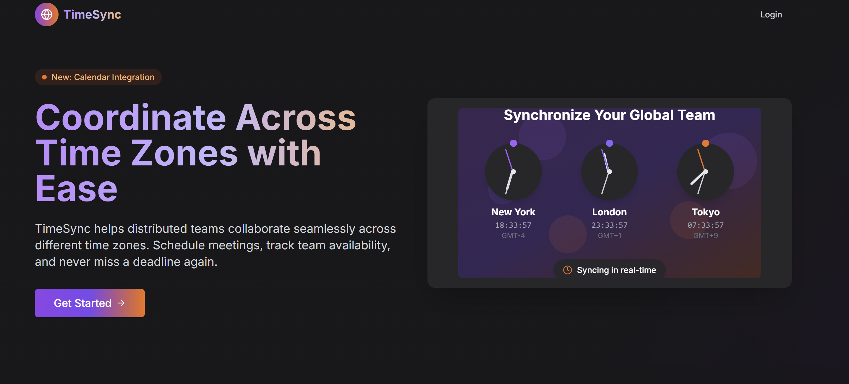 TimeSync Screenshot